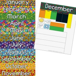 Really Good Stuff® All About Today Pocket Chart™ - 1 pocket chart and cards