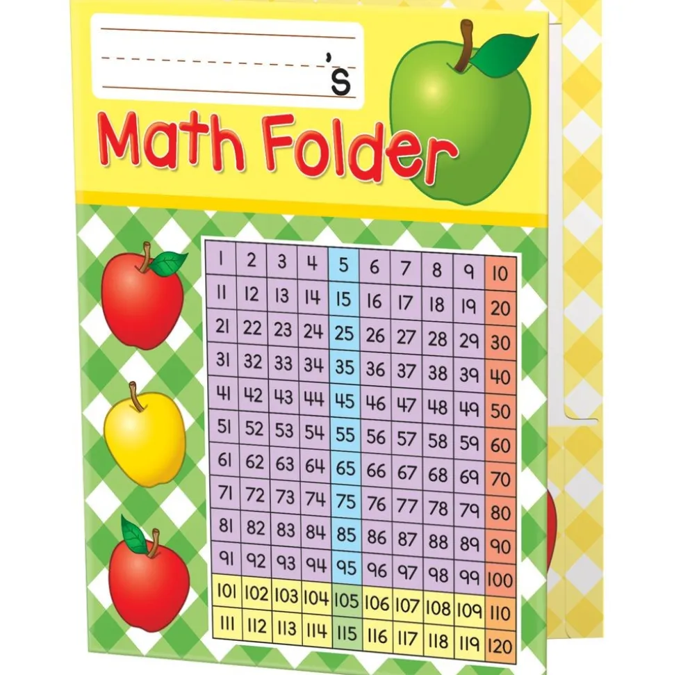 Really Good Stuff® Basic Math Skills 2-Pocket Folders
