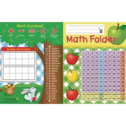 Really Good Stuff® Basic Math Skills 2-Pocket Folders