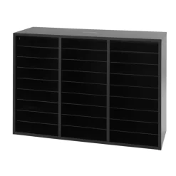 Really Good Stuff® Blue 27-Slot Mail Center With Blue Trays