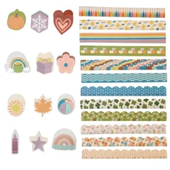 Really Good Stuff® Boho Borders & Accents Bulletin Board Classroom Pack - 432 Pieces