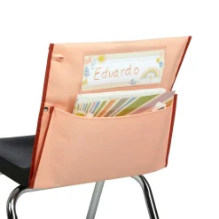 Really Good Stuff® Boho Chair Pocket Classic -Peach Chair Pocket with Clay Trim - Single