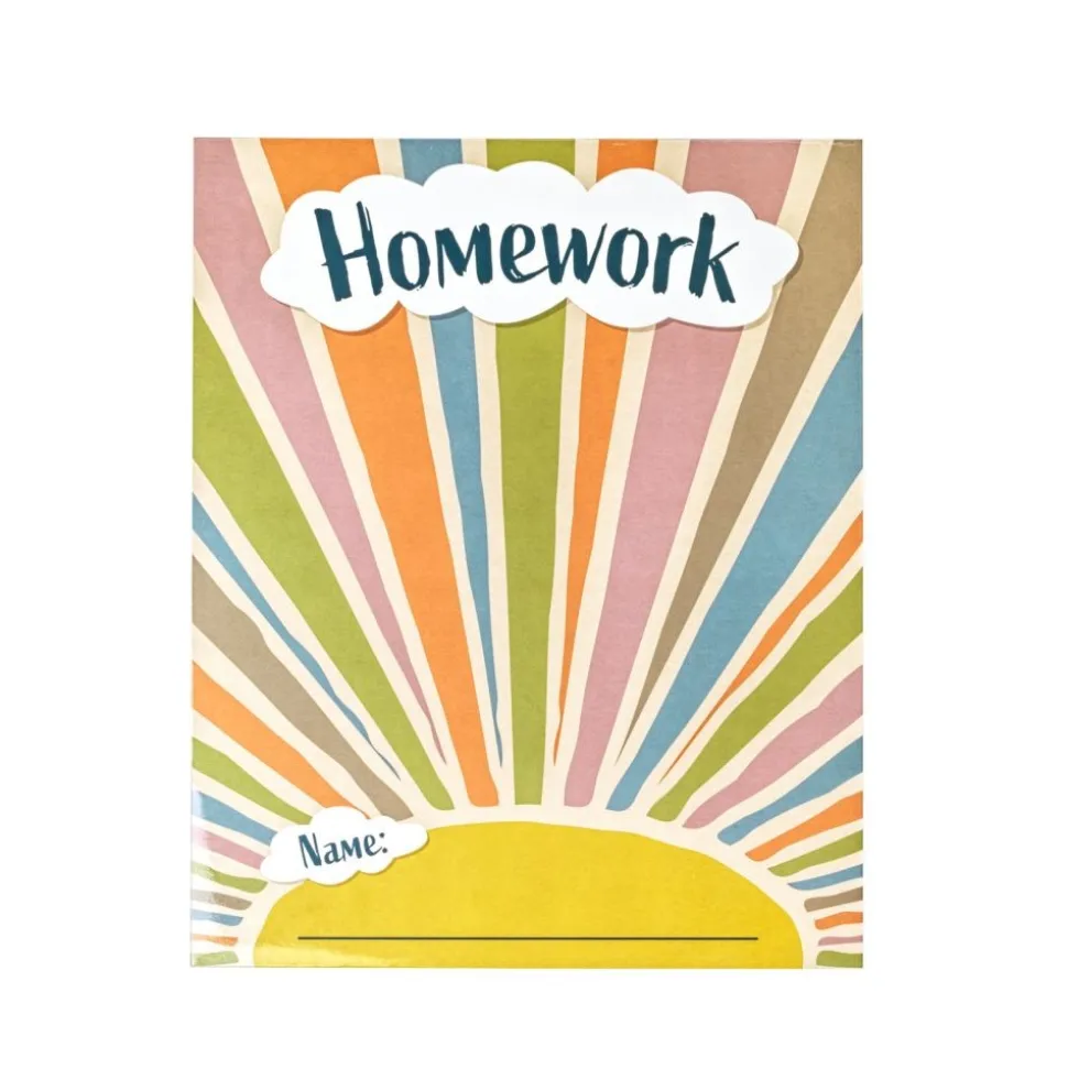 Really Good Stuff® Boho Homework Folders - Set of 12