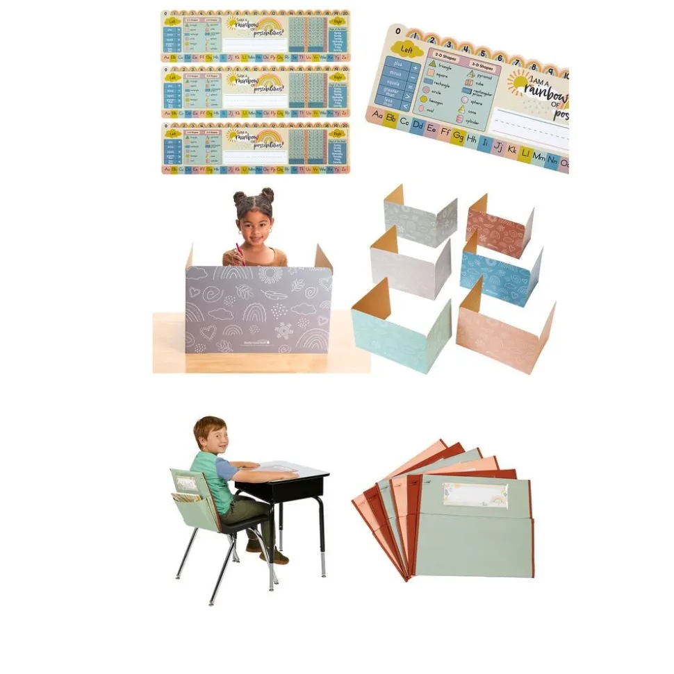 Really Good Stuff® Boho Primary Student Area Kit