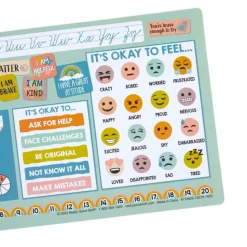 Really Good Stuff® Boho Self-Adhesive Vinyl Desktop Helpers™ - Set Of 24 - Intermediate