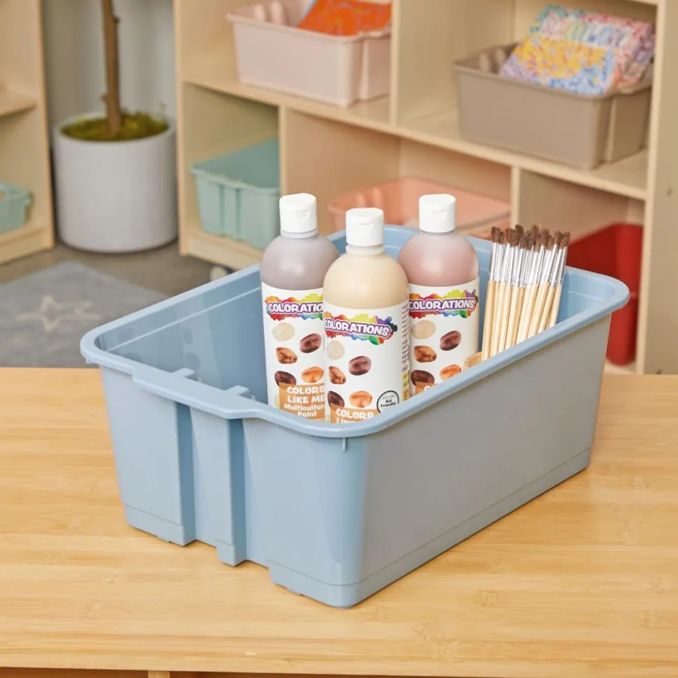 Really Good Stuff® Boho Stacking Bins - Set of 6