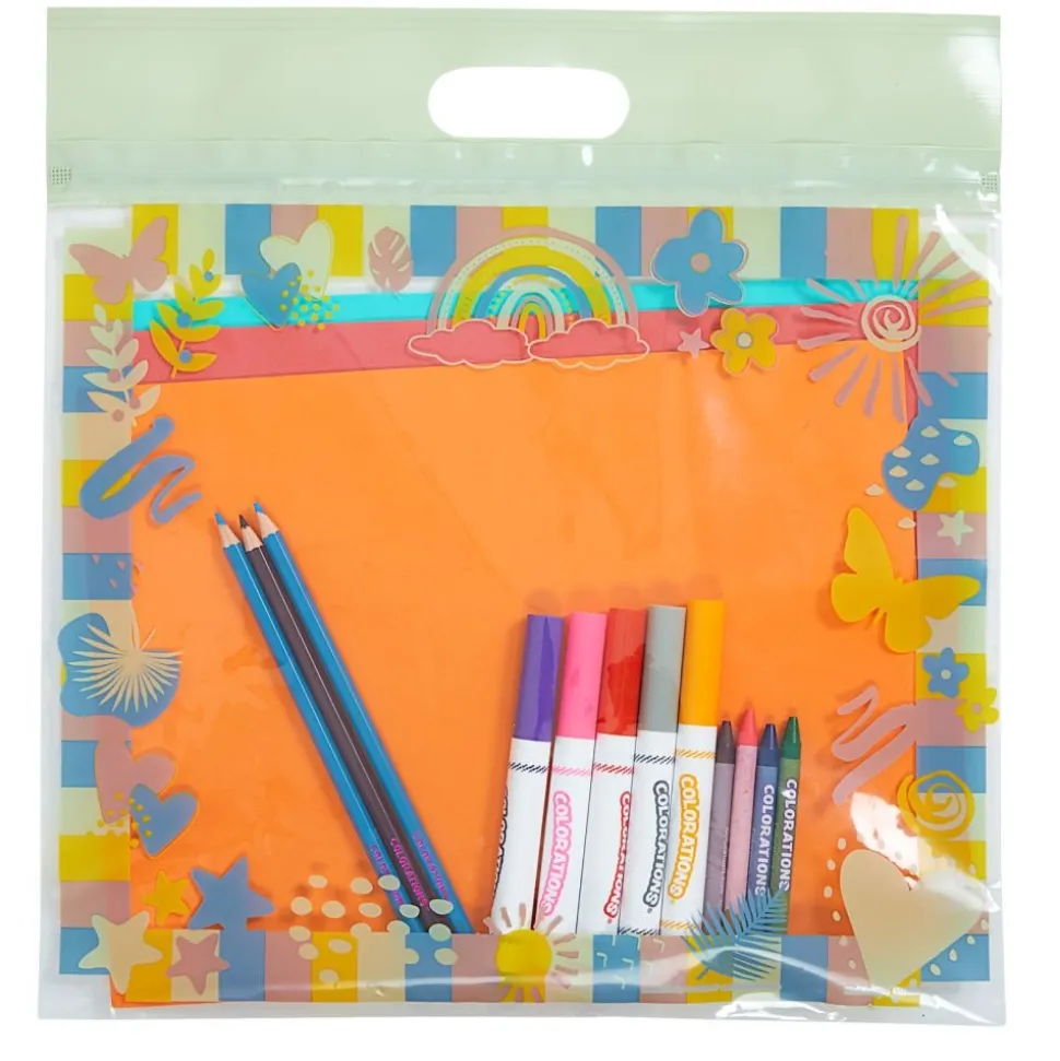 Really Good Stuff® Boho Storage Bags - Set of 12
