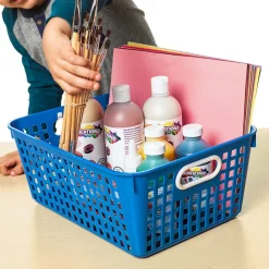 Really Good Stuff® Book Baskets, Large Rectangle - Primary Colors