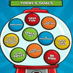 Really Good Stuff® Building Relationships Gumball Activity