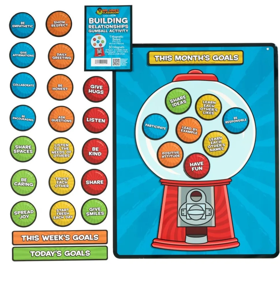 Really Good Stuff® Building Relationships Gumball Activity