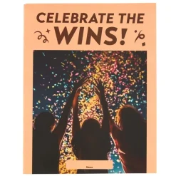 Really Good Stuff® Celebrate the Wins Journal - Set of 12