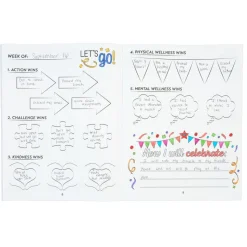Really Good Stuff® Celebrate the Wins Journal - Set of 12