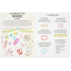 Really Good Stuff® Celebrate the Wins Journal - Set of 12