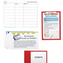 Really Good Stuff® Centro de Aprendizaje: Gneros y Razones Grades 4-5 ( Literacy Center: Genres and Reasons)