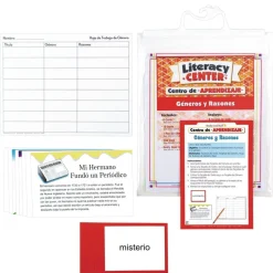 Really Good Stuff® Centro de Aprendizaje: Gneros y Razones Grades 4-5 ( Literacy Center: Genres and Reasons)