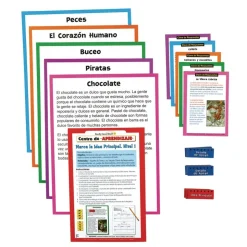 Really Good Stuff® Centro de Aprendizaje: Marca la Idea Principal, Nivel 1 (Main Idea Markup Level 1 Literacy