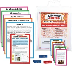 Really Good Stuff® Centro de Aprendizaje: Marca la Idea Principal, Nivel 2 (Main Idea Markup Level 2 Literacy)