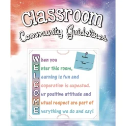 Really Good Stuff® Classroom Community Guidelines 12-in-1 Poster Set