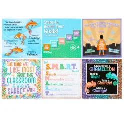 Really Good Stuff® Classroom Community Guidelines 12-in-1 Poster Set