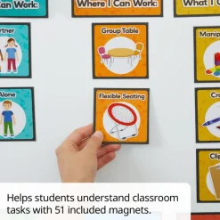 Really Good Stuff® Classroom Management Magnet Sheets