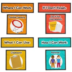 Really Good Stuff® Classroom Management Magnet Sheets