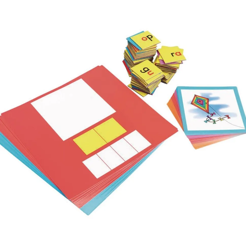 Really Good Stuff® Construccion de Palabras, Tapetes, Tarjetas y Letras