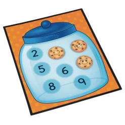 Really Good Stuff® Cookie Jar Numbers Math Game