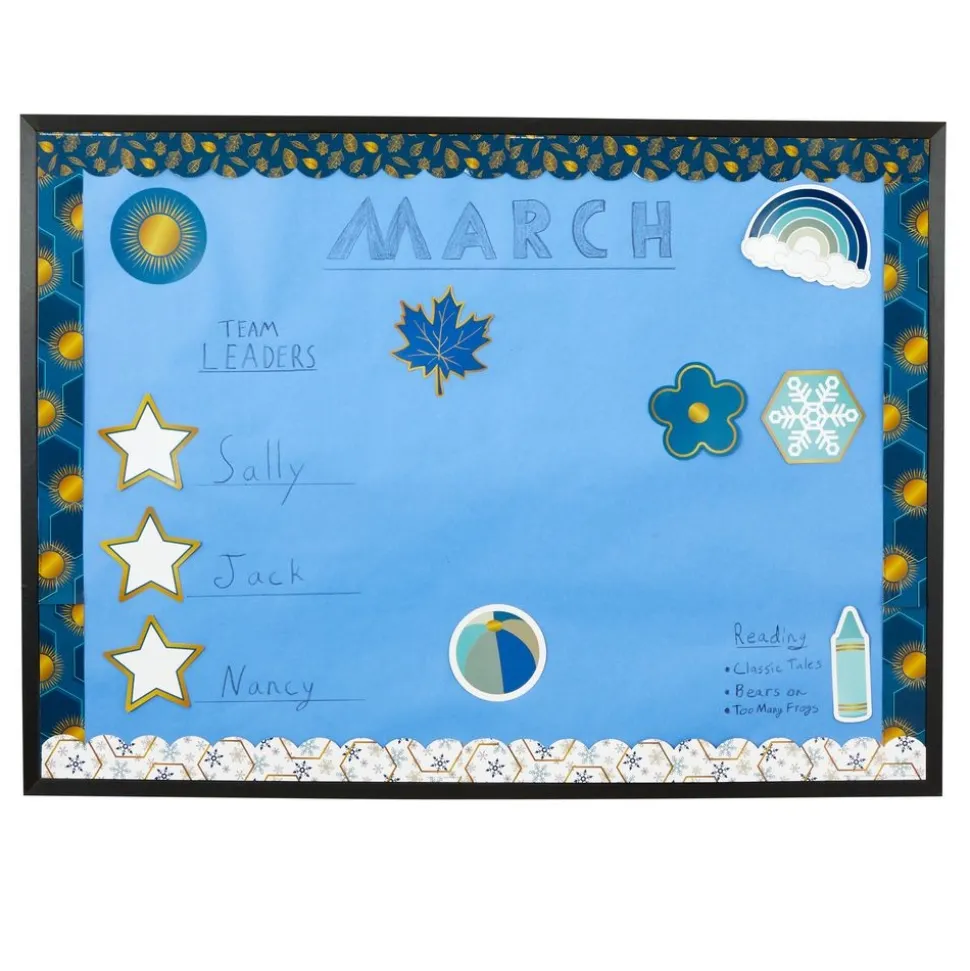 Really Good Stuff® Cool & Calm Borders & Accents Bulletin Board Classroom Pack - 432 Pieces
