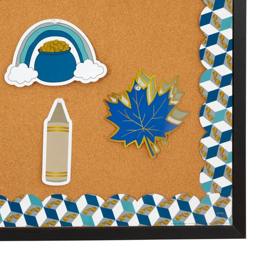 Really Good Stuff® Cool & Calm Borders & Accents Bulletin Board Classroom Pack - 432 Pieces
