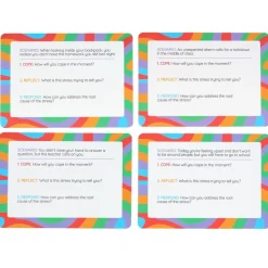 Really Good Stuff® Cope, Reflect, Respond Stress Management Cards