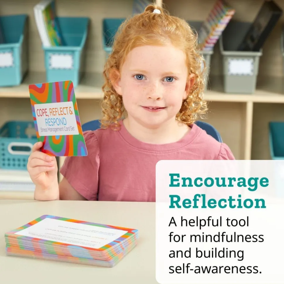 Really Good Stuff® Cope, Reflect, Respond Stress Management Cards