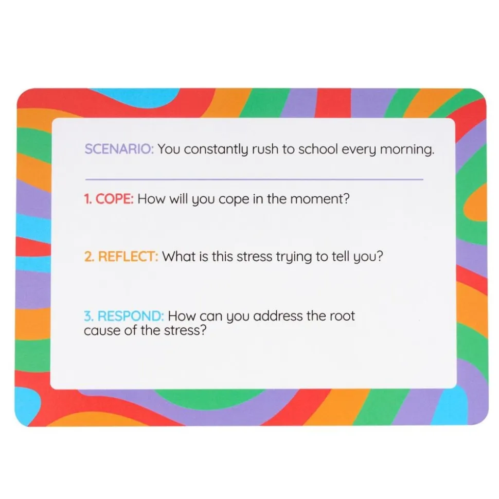 Really Good Stuff® Cope, Reflect, Respond Stress Management Cards