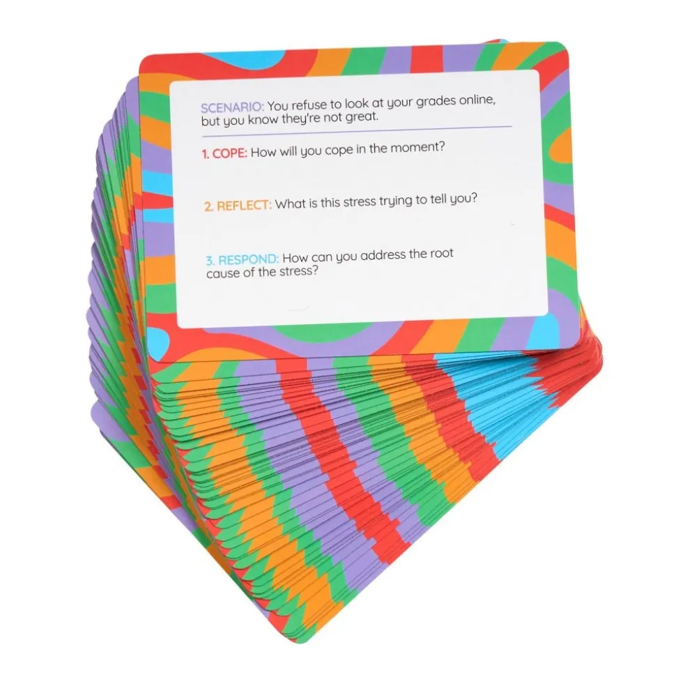 Really Good Stuff® Cope, Reflect, Respond Stress Management Cards