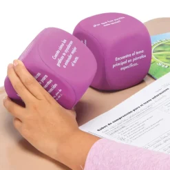 Really Good Stuff® Cubos de comprensión (Common Core Comprehension Cubes) - 4 cubes