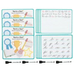 Really Good Stuff® Cursive Writing & Signature Class Pack - Set of 4