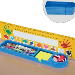 Really Good Stuff® Deluxe Desktop Prop and Park Tray with Adhesive Grip - Set Of 6
