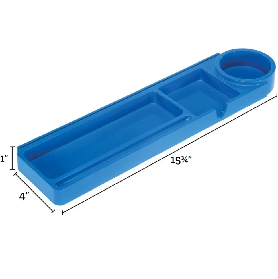 Really Good Stuff® Deluxe Desktop Prop and Park Tray with Adhesive Grip - Set Of 6