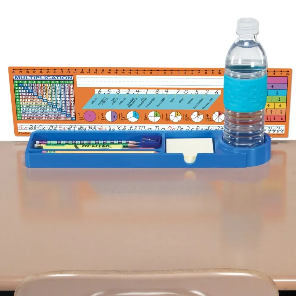 Really Good Stuff® Deluxe Desktop Prop and Park Tray with Adhesive Grip - Set Of 6
