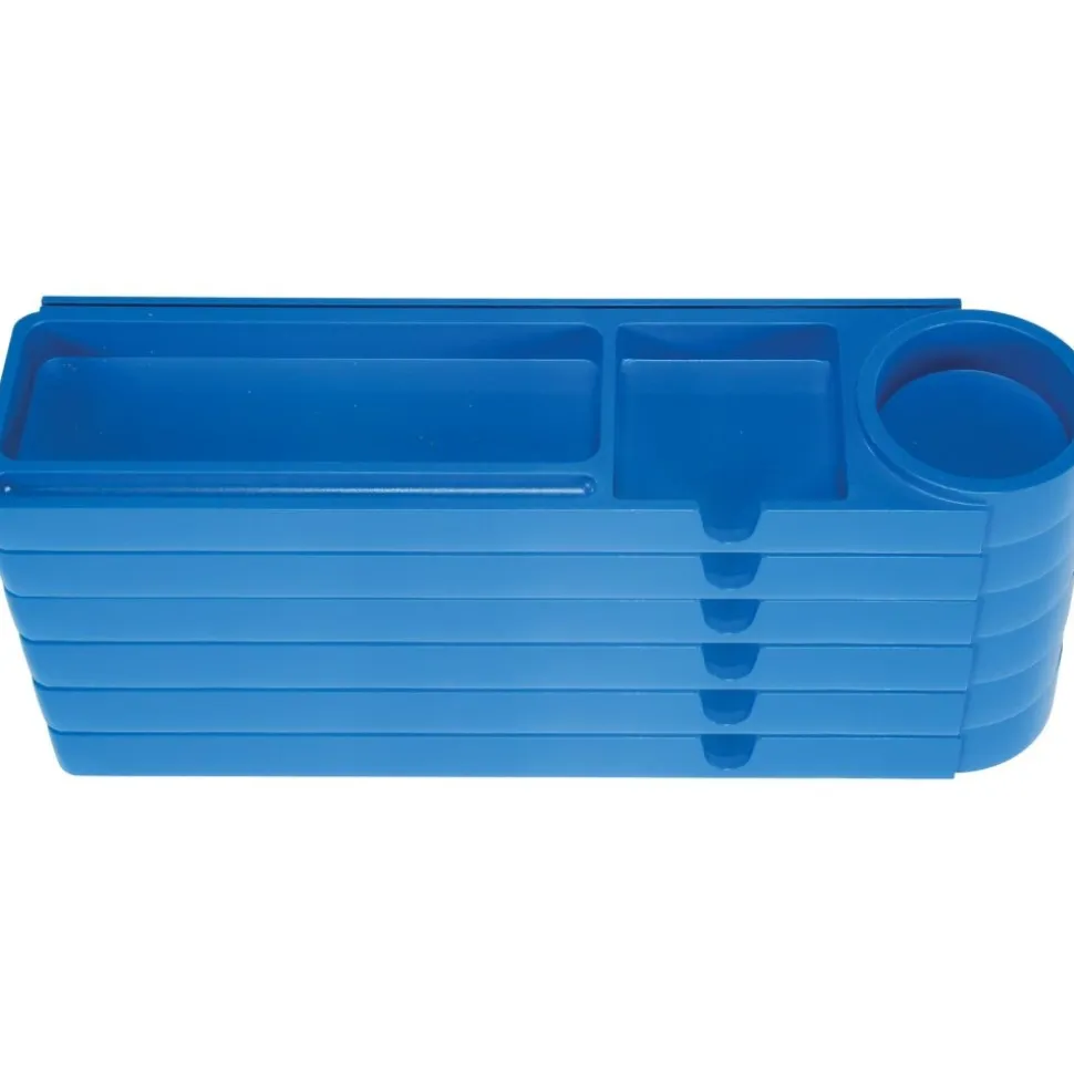 Really Good Stuff® Deluxe Desktop Prop and Park Tray with Adhesive Grip - Set Of 6