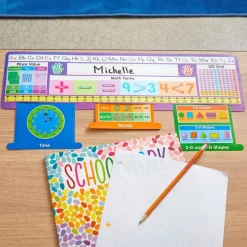 Really Good Stuff® Deluxe Math Sliders Desktop Helpers™- Set of 24
