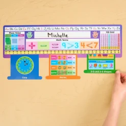 Really Good Stuff® Deluxe Math Sliders Desktop Helpers™- Set of 24