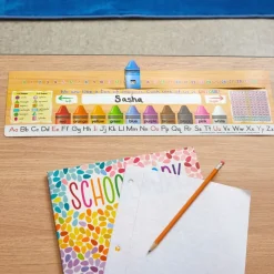 Really Good Stuff® Deluxe Slide-to-Learn Counting Crayon Desktop Helpers™- Set of 24