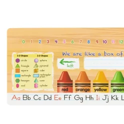 Really Good Stuff® Deluxe Slide-to-Learn Counting Crayon Desktop Helpers™- Set of 24