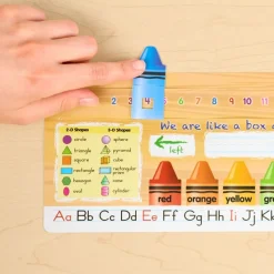 Really Good Stuff® Deluxe Slide-to-Learn Counting Crayon Desktop Helpers™- Set of 24