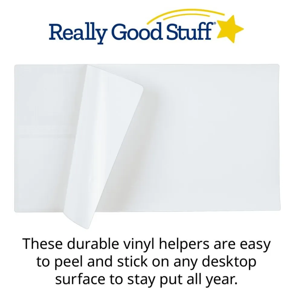 Really Good Stuff® Dry Erase Desktop Helper - Set of 24 - Primary