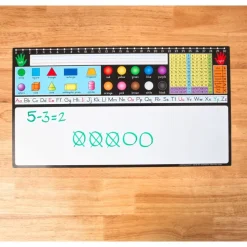 Really Good Stuff® Dry Erase Desktop Helper - Set of 24 - Primary
