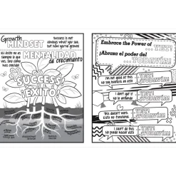 Really Good Stuff® Dual Language Social-Emotional Learning Coloring and Activity Book - Set of 12