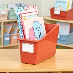 Really Good Stuff® Durable Book and Binder Holder- 6 Pack-Clay