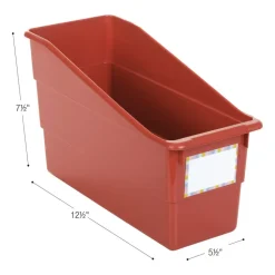 Really Good Stuff® Durable Book and Binder Holder- 6 Pack-Clay