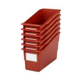 Really Good Stuff® Durable Book and Binder Holder- 6 Pack-Clay